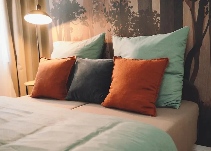 13 Orange Wood Mit Verschiedenen Schlafmoeglichkeiten Apartmán *